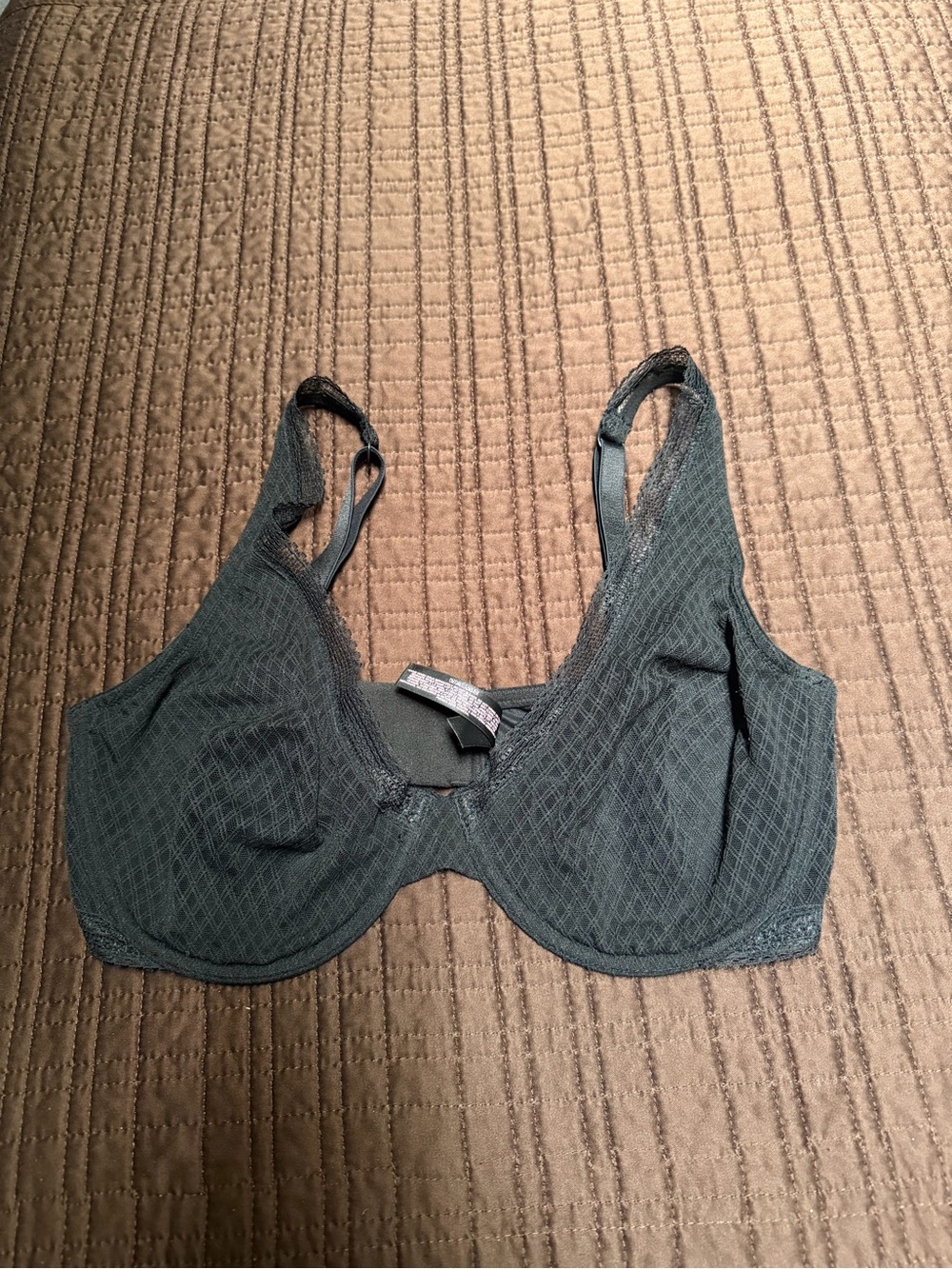 Victoria's Secret Dark Teal Lace Underwire Bra
